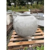 Donica betonowa SPHERE L 800 x 700 mm – Duża kula betonowa do ogrodu i wnętrz