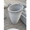 Doniczka betonowa cylindryczna MILANO 90x50 cm – większy rozmiar