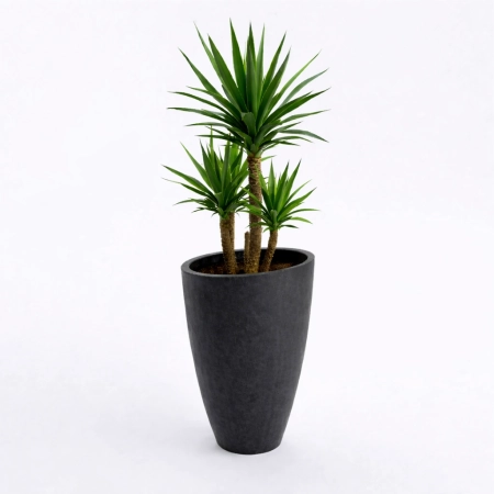 Donica betonowa cylindryczna MILANO 90x50 cm – większy rozmiar