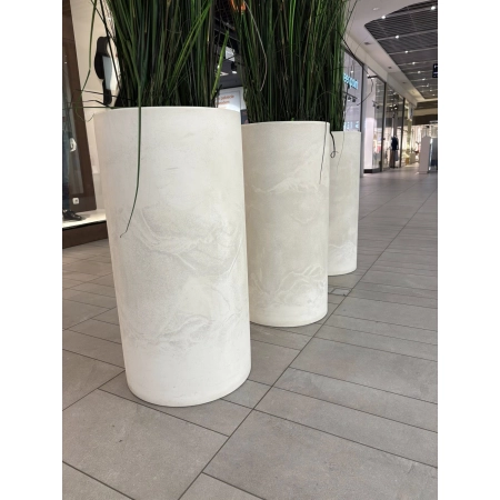 Donica betonowa cylindryczna OSLO XL – 90x45 cm