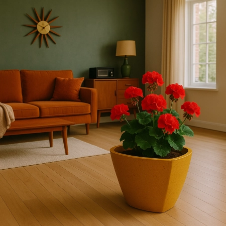 Donica betonowa MADRID dekoracyjna M Ø450 mm