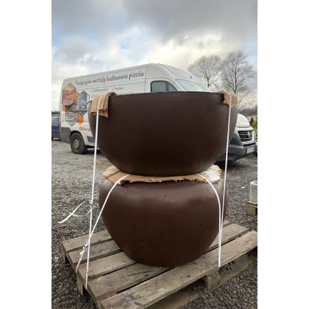 Donica betonowa VIENNA M Ø450 × 892 mm – Talerz Betonowy