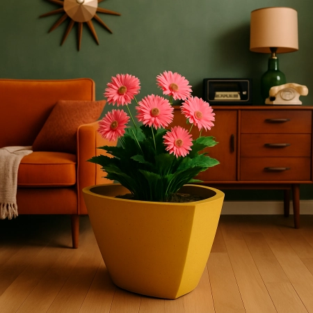 Donica betonowa MADRID dekoracyjna M Ø450 mm