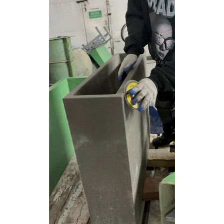 Wysoka donica betonowa BARCELONA 1000x800x250 mm