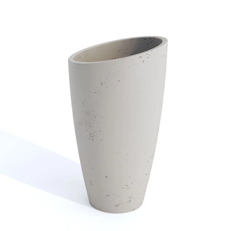 Donica betonowa cylindryczna MILANO 90x50 cm – większy rozmiar