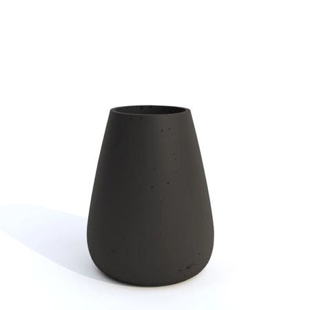 Donica betonowa w kształcie kropli NAPLES M – 700 x 360/570D mm