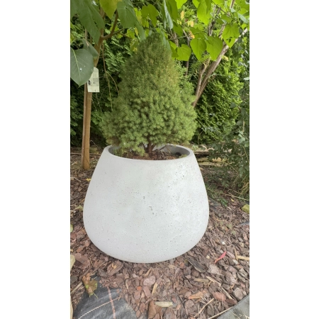 Doniczka w kształcie kropli „NAPLES” S – 400 x 450/670D mm