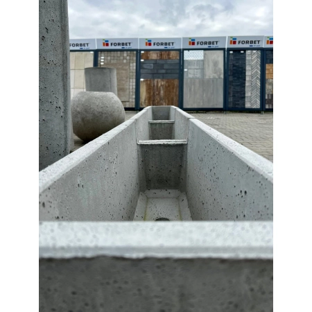 donica betonowa KHOVD – modułowa, łączona forma o dowolnej długości (400 x 970 x 300 mm)