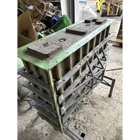 Wysoka donica betonowa BARCELONA 1000x800x250 mm