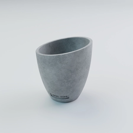 Doniczka betonowa cylindryczna MILANO – 60 cm wys. x 55 cm Ø | Nowoczesna donica ogrodowa