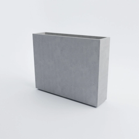 Wysoka donica betonowa BARCELONA 1000x800x250 mm