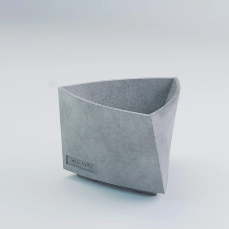 Donica betonowa MADRID dekoracyjna S Ø300 mm